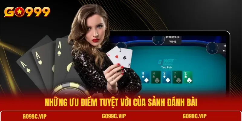 Hình ảnh sắc nét và hỗ trợ hội viên trong sảnh chơi bài trực tuyến