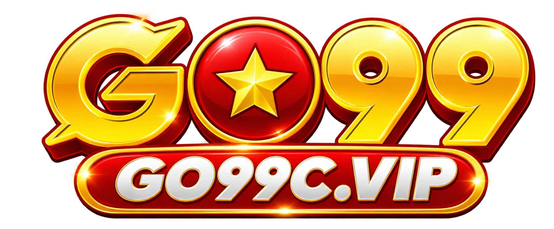 Logo GO99 với ngôi sao vàng trên nền đỏ